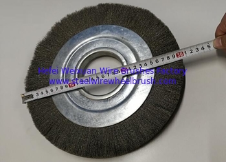 China Stainless Steel Circular Steel Wire Brush Washing Brushes 300 X 86mm supplier