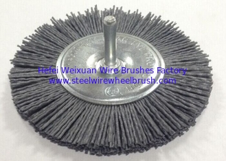 China Durable Abrasive Nylon Wheel Brush Dupont Diamond Filament Wire Material supplier