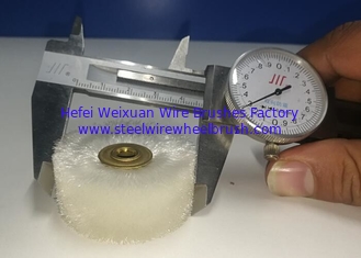 China Fill Density Nylon Soft Bristle Brush Roller / Industrial Roller Brushes supplier