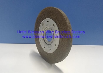 China SS304 Material Encapsulated Wire Wheel Brush / Encapsulated Crimped Wire Brush supplier