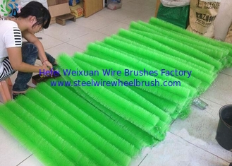 China Koi Pond Filter Brushes SS304 Shank Material For Fish Farm Water Cleaning supplier