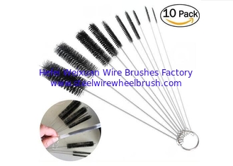 China 8 Inch Drinking Straws Pipe Cleaning Brush 20cm Total Length Fit Blind Angle supplier
