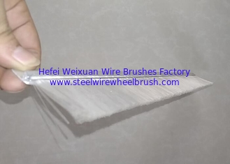 China Nylon Fill Strip Metal Channel Strip Brushes Garage Door Brush 50cm Length supplier