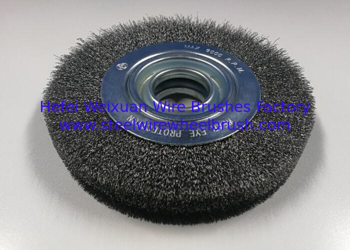 Corrugated Wire Industrial Steel Wire Wheel Brush For Heavy Duty Brushing