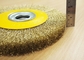Industrial Steel Circular Wire Wheel Cleaning Brush For Bench Grinders supplier