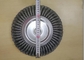 Multilayer Twisted 10 Inch Wire Wheel Brush For Metal Tube Rust Removal supplier