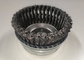 Anti Rust 4 Inch Steel Cup Brush / Twist Knot Cup Brush M14*2.0 Nut Size With Bridle Ring supplier