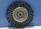 178mm OD Knotted Wire Wheel Brush M14*2.0 Nut With Excellent Tensile Strength supplier