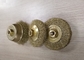 Non Sparking Safe Work Brass Wire Wheel Brush 100MM X M14 Nut 100 % Brass Wire supplier