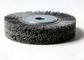 Fine Grain Industrial Nylon Wheel Brush 150 Mm Outer Diameter For Deburring supplier