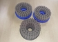 Disc Abrasive Polishing CNC Deburring Brushes With Aluminum Oxide Bristle supplier