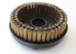 No Spark Disc Brass Wire Cup Brush Punched Double Row 150 Mm Outer Diameter supplier