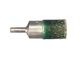 Burr Removal Encapsulated Wire End Brush Standard Duty Green Polyflex Color supplier