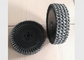 Twisted Multilayer Wire Wheel Brush 12 Inch OD For Metal Tube Rust Removal supplier