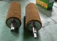 Deburring Steel Tube Industrial Roller Brushes / Steel Wire Roller Brushes supplier