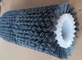Abrasive Nylon Bristle Zig Zag Connection Roller Brushes For Wood Polishing supplier