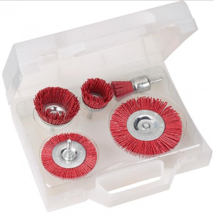 High Performance Nylon Wire Wheel Brush Filament Drill Brush Flat Wheel