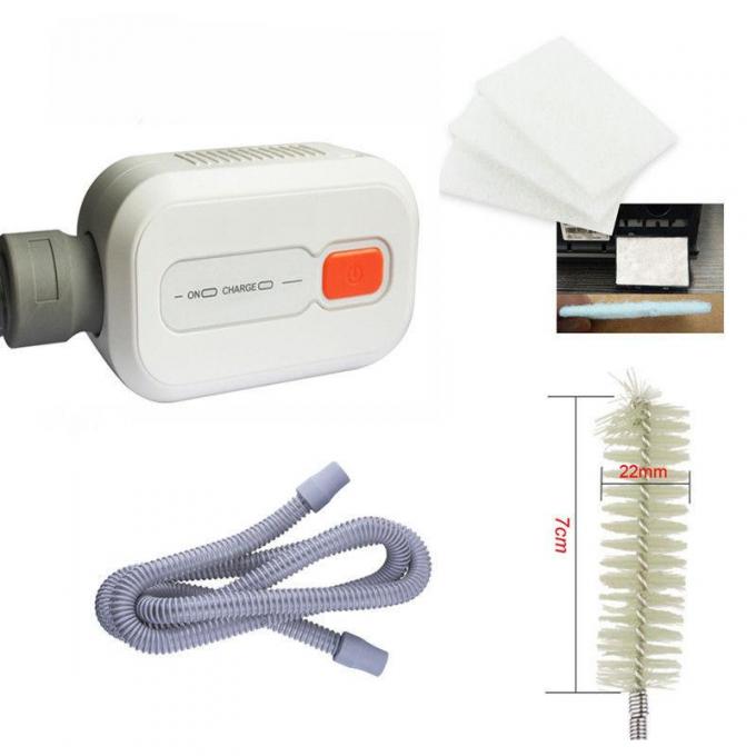 Soft Nylon Bristles CPAP Tube Cleaning Brush SS304 Shank Material 22mm OD