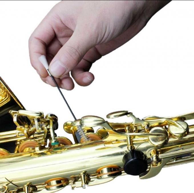 Double Ended Pipe Cleaning Brush For Sax Wind Instrument Sound