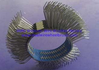 China Metal Bristle Laster Belts Replacement Wire Brush Belt For Mbx or Dca Machines supplier