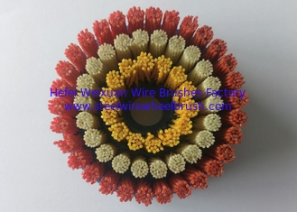 China Engineered Custom CNC Deburring Brushes , Ceramic Disc Metal Processing Brushes supplier