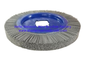 China High Performance 300mm Abrasive Nylon Wire Wheel Polishing Brush​ for Deburring supplier