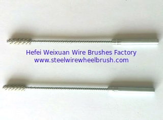 China Deburring Abrasive Nylon Tube Brushes with 6mm Shank supplier