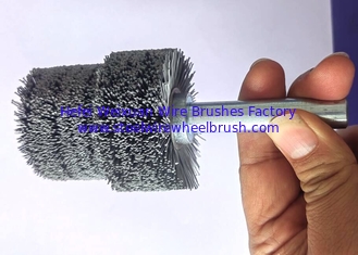 China Versatile Performance Custom Industrial Nylon Bristle Roller Brush supplier