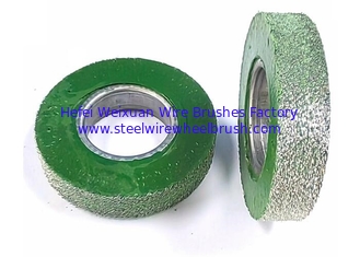 China 4 Inch Polyflex Encapsulated Wheel Wire Brush for Weld Cleaning supplier