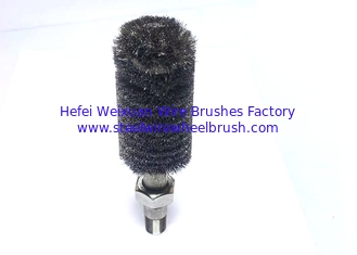 China Round Head Stainless Steel Deburring Internal Industrial Spiral Wire Brush supplier
