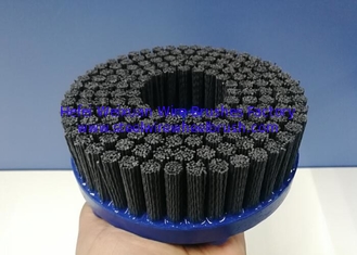 China Surface Finish CNC Deburring Brushes / Nylon Cup Brush 1.0 Mm Bristle Dia supplier