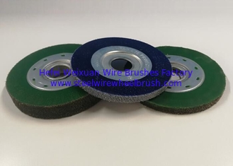 China Stainless Steel Encapsulated Wheel Brush Applied Deburring Batteries Plate supplier