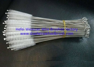 China Baby Bottle Cleaning Brush , Nylon Tube Brush For Cleaning Coffee Machine supplier