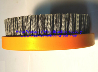 China 5 Inch OD Threads Nylox Disc Brush 2000 Rpm Nylon disk 14mm metric supplier