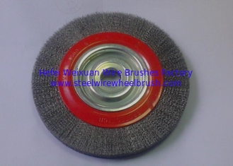 China Circular Stainless Steel Wire Wheel Brush 250 X 32mm Perfect For Removing Rust supplier