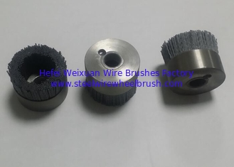 China Consistent Finish Silicon Carbide Nyalox Nylon Cup Brush 2 Inch 80 Grit supplier