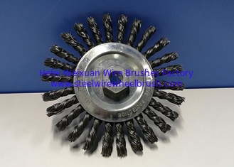 China Stringer Bead Angle Grinder Steel Brush For Weld Preparation And Cleaning supplier