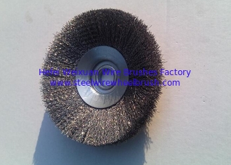 China Welding Seams Stainless Steel Wire Bevel Brush INOX Wire Flared Cup Brushes supplier