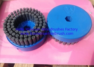 China High Precision CNC Deburring Brushes Composite Filament Cup Brush 80MM OD supplier