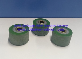China Standard Duty Encapsulated Wire Wheel Brush 38MM OD For Removal Electrical Wire supplier