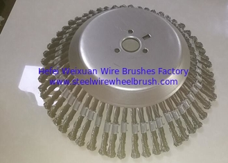 China Joint Steel Wire Weed Brush Trimmer Replacement Head For Garden Brushcutter supplier