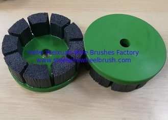 China Engineered Custom CNC Deburring Brushes , Ceramic Disc Abrasive Filament Brushes supplier