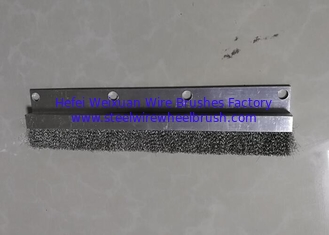 China SS304 Bristle Metal Channel Strip Brushes Seal Weatherstrip Economic And Efficient supplier