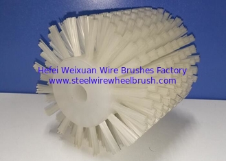 China High Cleaning Efficiency Nylon Roller Brush , Vegetable Cleaning Roller Brushes supplier