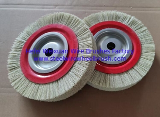 China High Performance 250mm Diamond Abrasive Deburring Nylon Wire Wheel Brush supplier