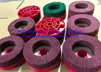 China 150mm Sanding Paper Grinding Discs and Abrasive Brushes for Sheet Metal Deburring supplier