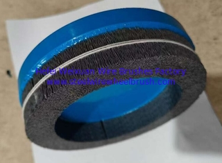 China Abrasive Nylon CNC Deburring Brush Disc 200mm for Surface Preparation supplier