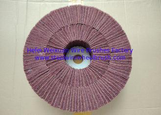 China Double Layer SandingPaper with Scouring Pads Deburring Discs Brush 300mm for Finishing Metal Surfaces supplier