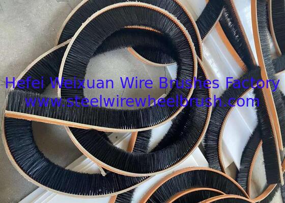 China Industrial Cleaning Sealing Flexible Blet Long Flex Nylon Strip Brush supplier