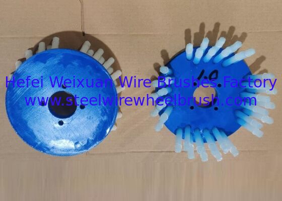 China 16 Inch White Color Nylon Bristle Industrial Underwater Hull Brush for Ship Surface Cleaning supplier